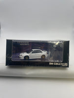 BM Creations 1/64 2001 Subaru Impreza WRX STI White