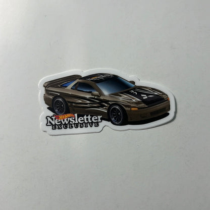 Hot Wheels Convention Newsletter Mitsubishi 3000GT VR-4 Beige