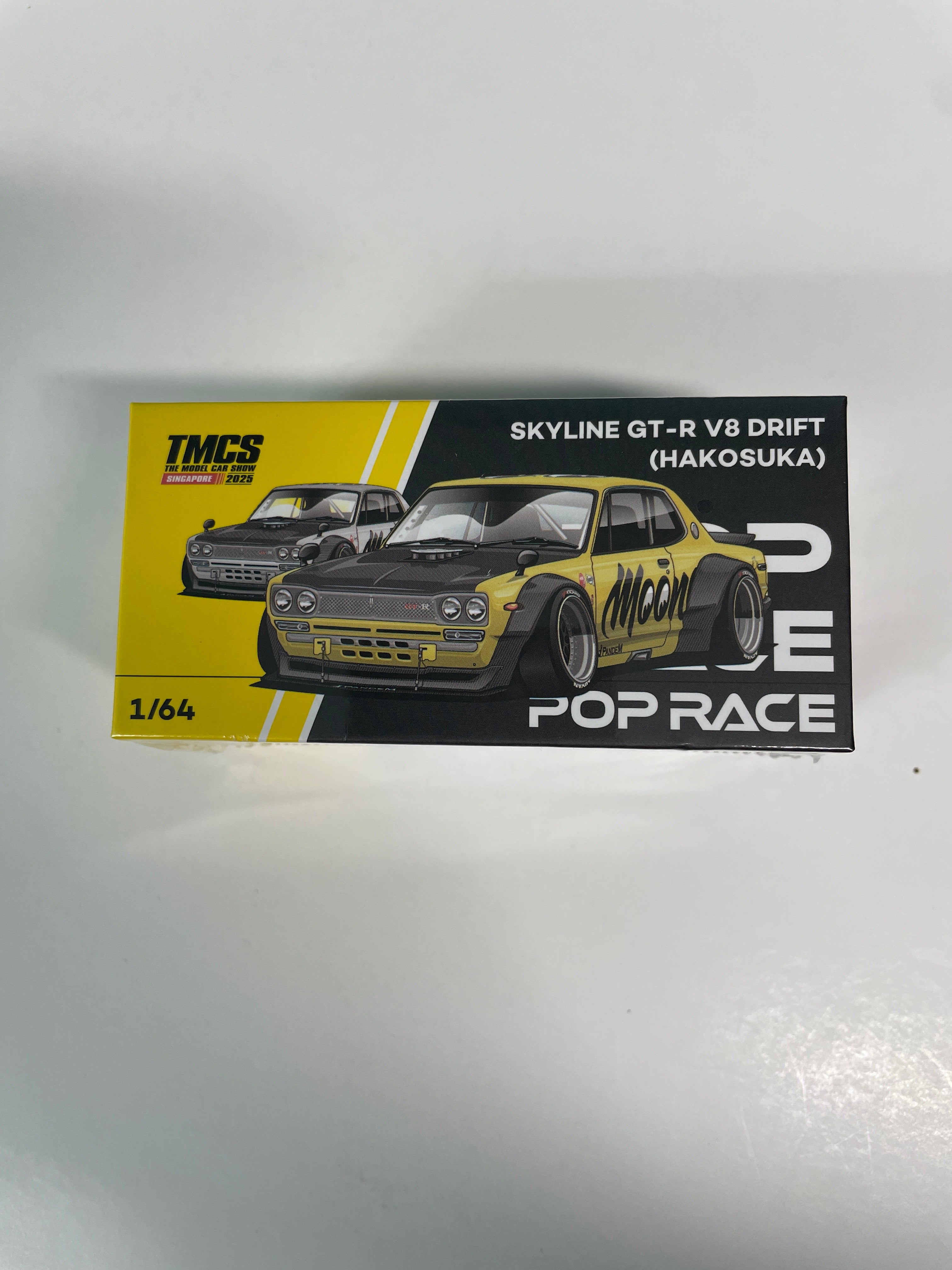 Pop Race 1/64 2025 The Model Car Show Singapore Nissan Skyline GT