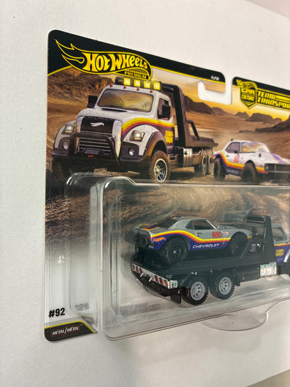 Hot Wheels 1/64 Car Culture Team Transport 2026 Mix L '67 Off Road Tout-Terrain Camaro & Terra-Torque Black - JHX93