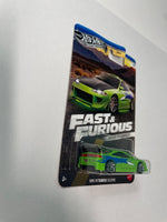 Hot Wheels 1/64 Fast And Furious Brian O’Conner 1995 Mitsubishi Eclipse Green