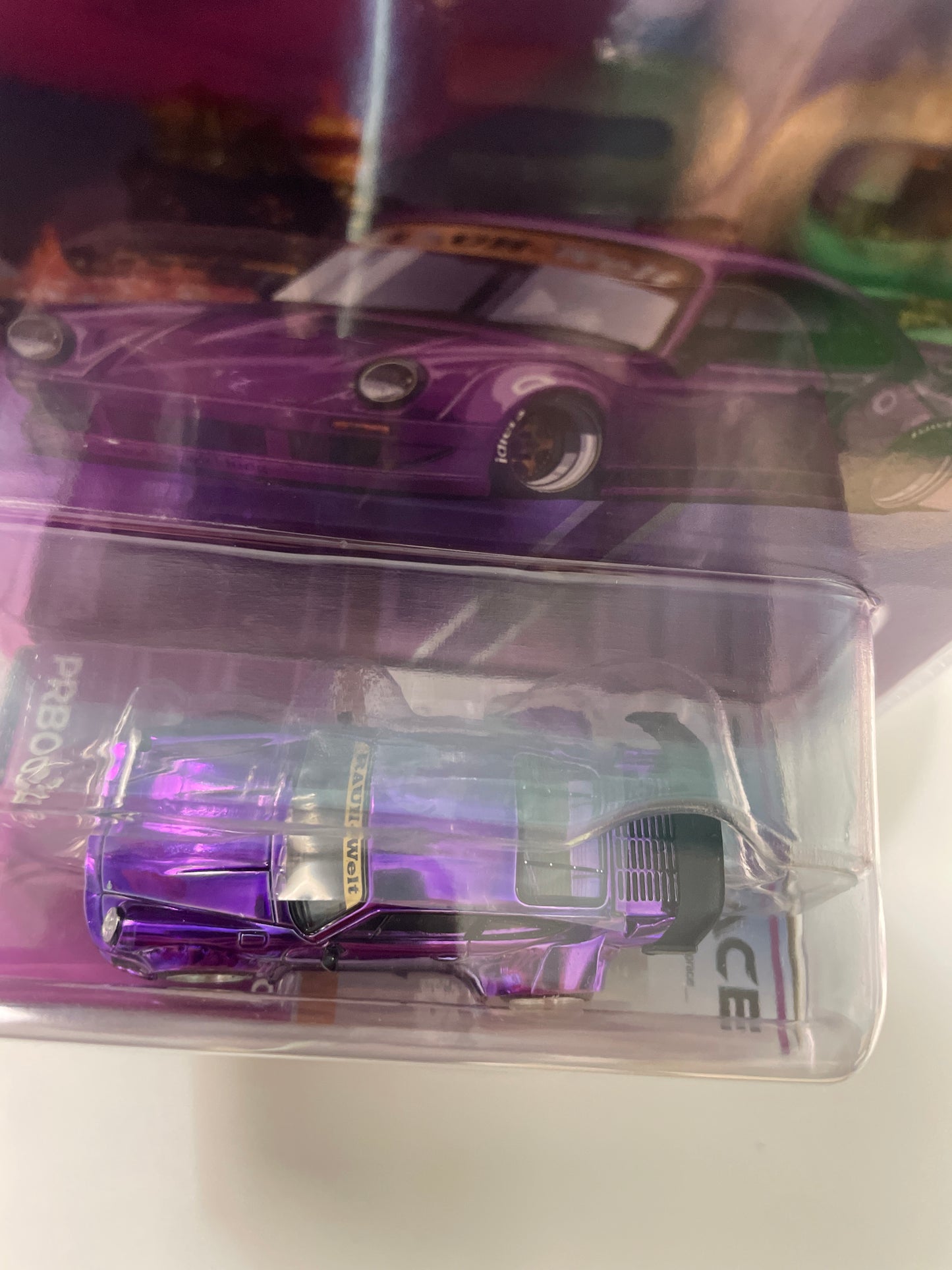 Pop Race 1/64 Porsche RWB 930 Vancouver 2026 Edition Purple Chrome - PRB003