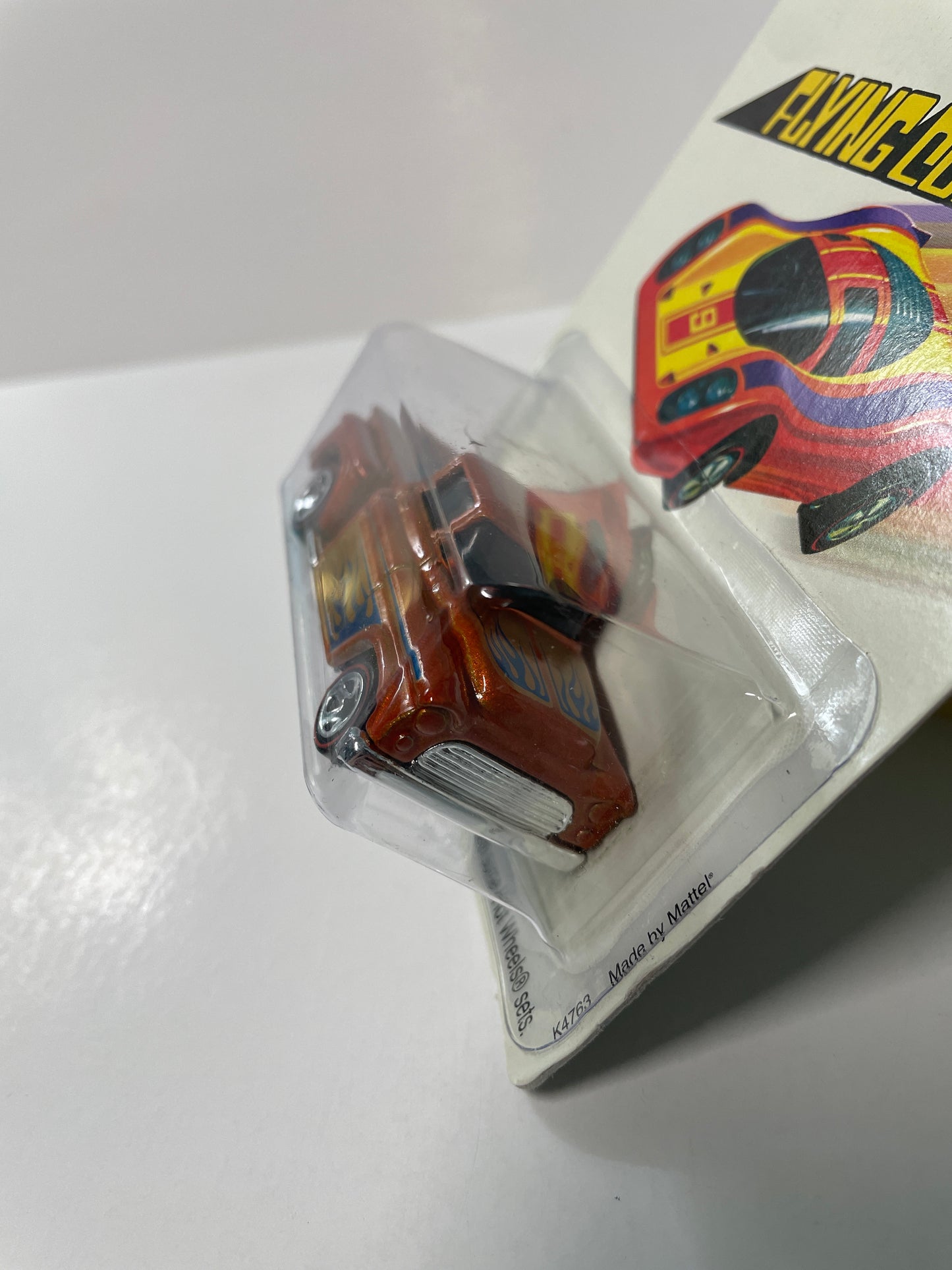 Hot Wheels 1/64 Flying Customs ‘56 Flashsider Orange - Damaged Box