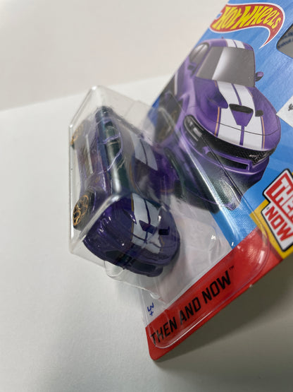 Hot Wheels 1/64 ‘20 Dodge Charger Hellcat Short Card Purple- Damaged Box