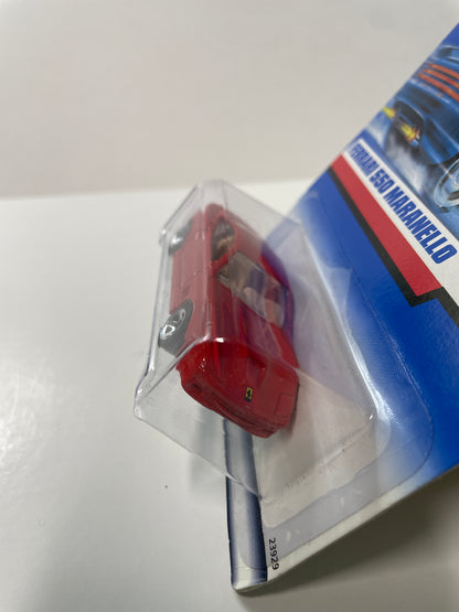 Hot Wheels 1/64 Ferrari 550 Maranello Red - Damaged Box