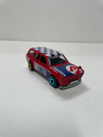 *Loose* Hot Wheels 1/64 ‘71 Datsun 510 Wagon n3 Blue & Red