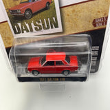 1/64 Greenlight Vintage Ad Cars 1972 Datsun 510 Red