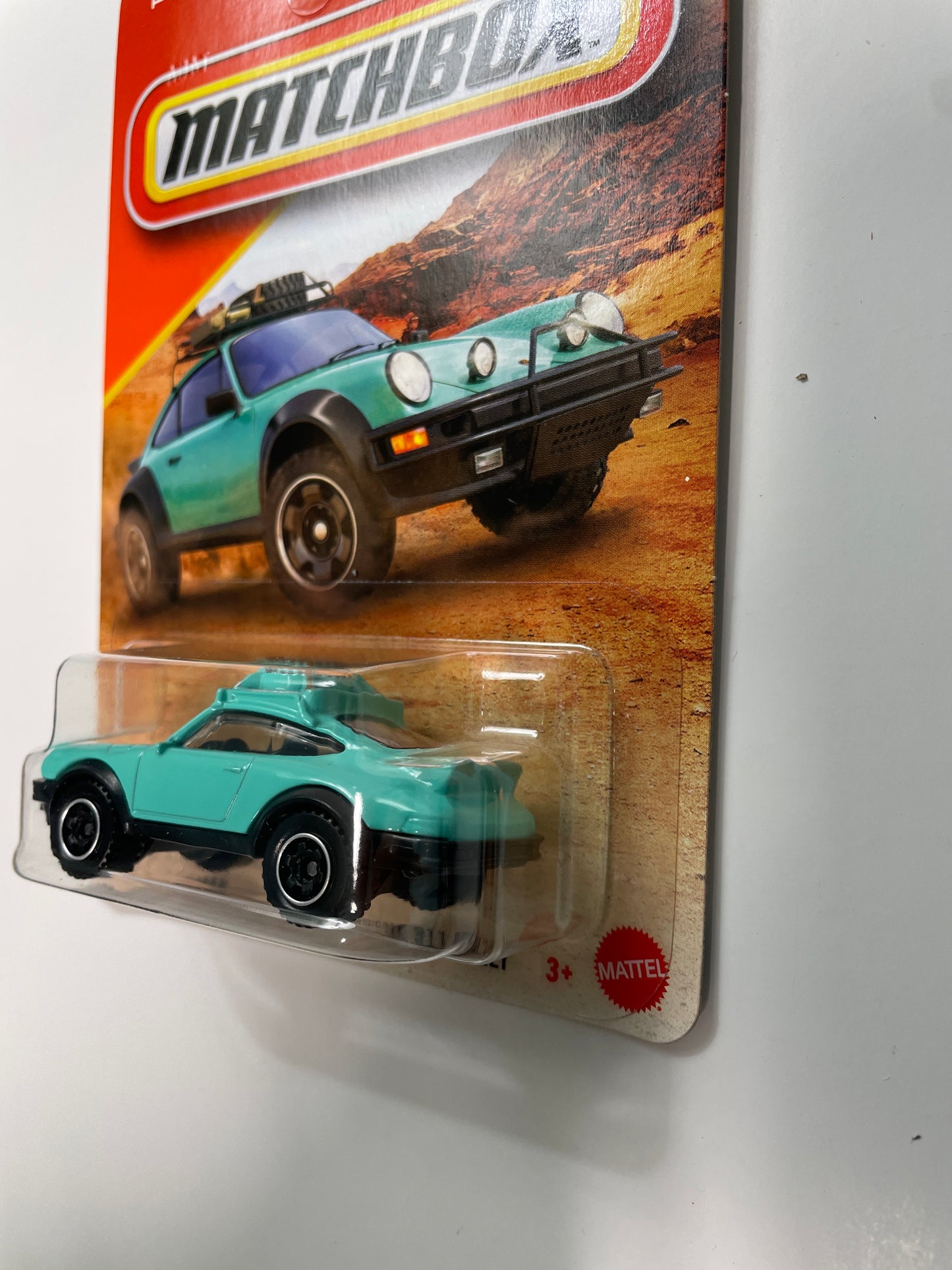 Matchbox 1/64 1985 Porsche 911 Rally Teal