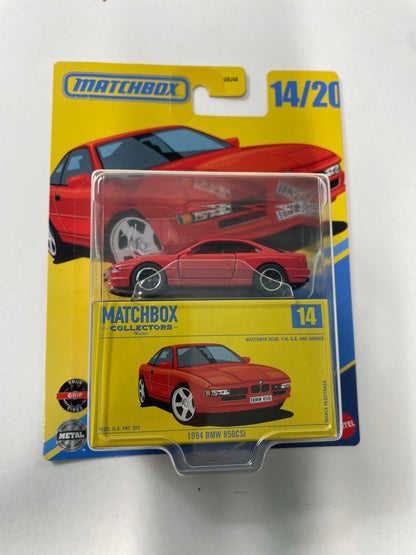 Matchbox Collectors 1/64 1994 BMW 850CSI Red