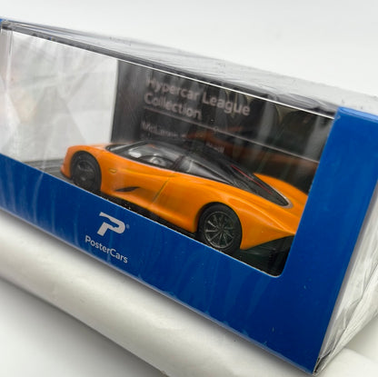 1/64 PosterCars McLaren Speedtail Hypercar League Collection McLaren Orange