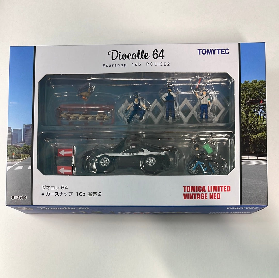 Tomica Limited Vintage Neo 1/64 Diocolle 64 #Carsnap 16b Police2