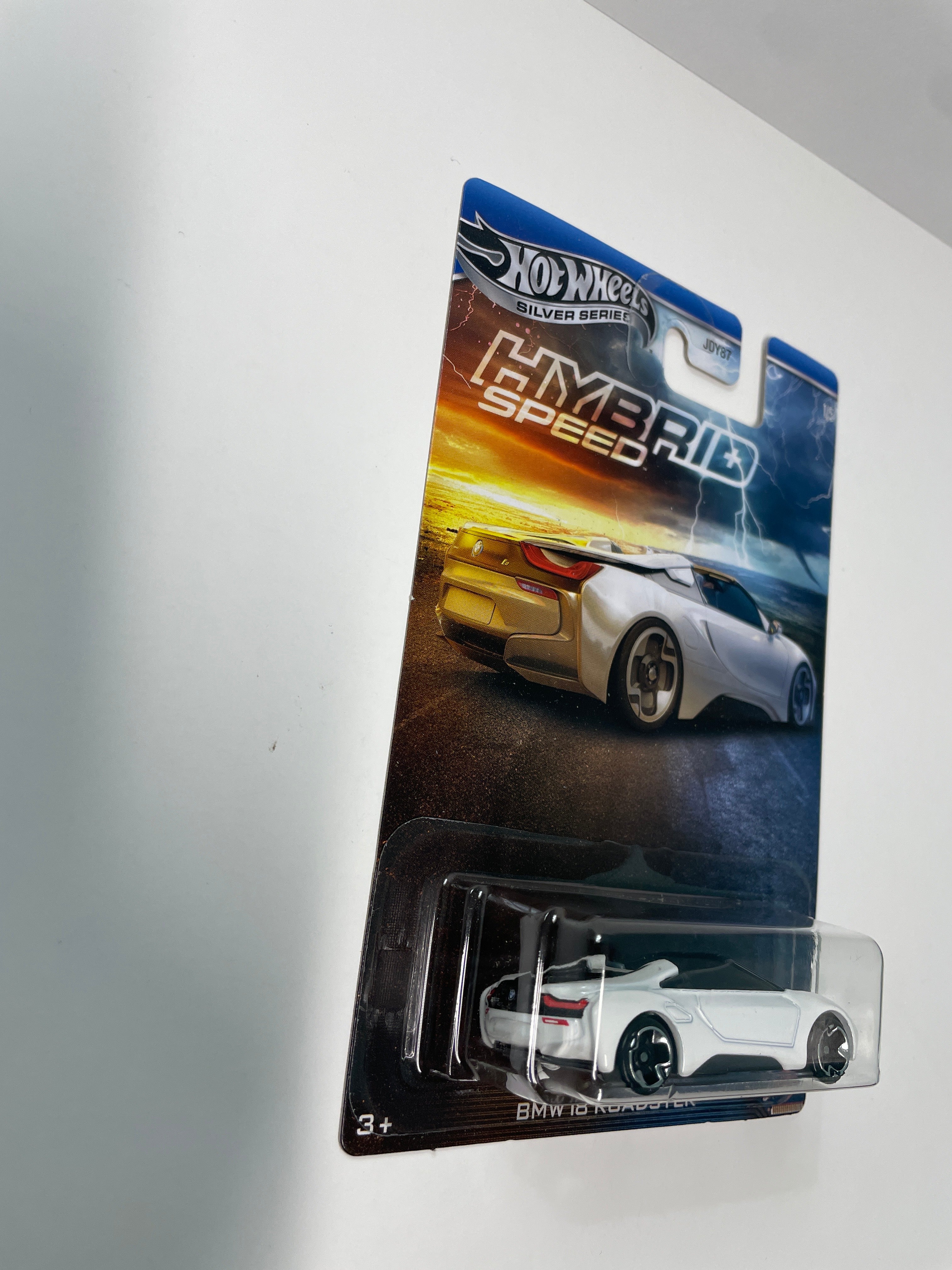 Hot Wheels 1/64 Silver Series Hybrid Speed BMW i8 Roadster White