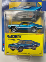 Matchbox Collectors 1/64 1970 Oldsmobile 442 Blue