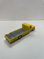 *Loose* Hot Wheels 1/64 Premium Car Culture Team Transport Snake ‘72 Plymouth Cuda Funny Car w/ Retro Rig Yellow