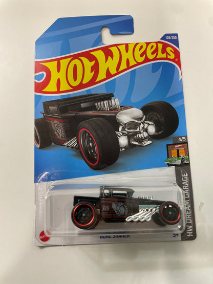 Hot Wheels 1/64 Bone Shaker Black