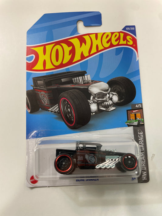 Hot Wheels 1/64 Bone Shaker Black