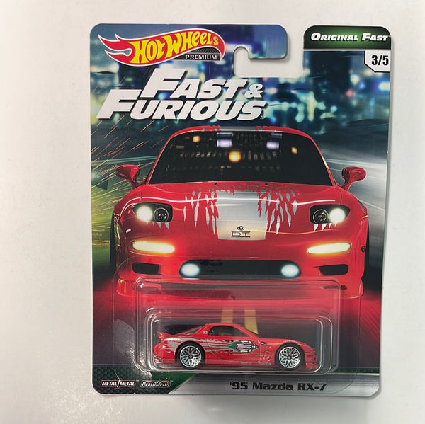 Hot Wheels Fast & Furious Original Fast ‘95 Mazda RX-7 Red