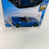 Hot Wheels 1/64 Corvette C7 Z06 Convertible Blue