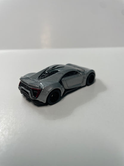 *Loose* Hot Wheels 1/64 Premium Car Culture Team Transport Lykan Hypersport Silver