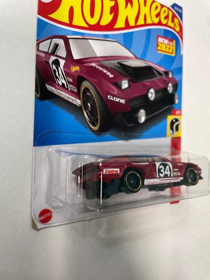 Hot Wheels 1/64 Dimachinni Veloce Red - Damaged Box
