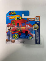 Hot Wheels 1/64 Super Mario Cool-One Short Card Red & Blue