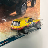 Hot Wheels 1/64 Car Culture Off Road Range Rover Classic Yellow