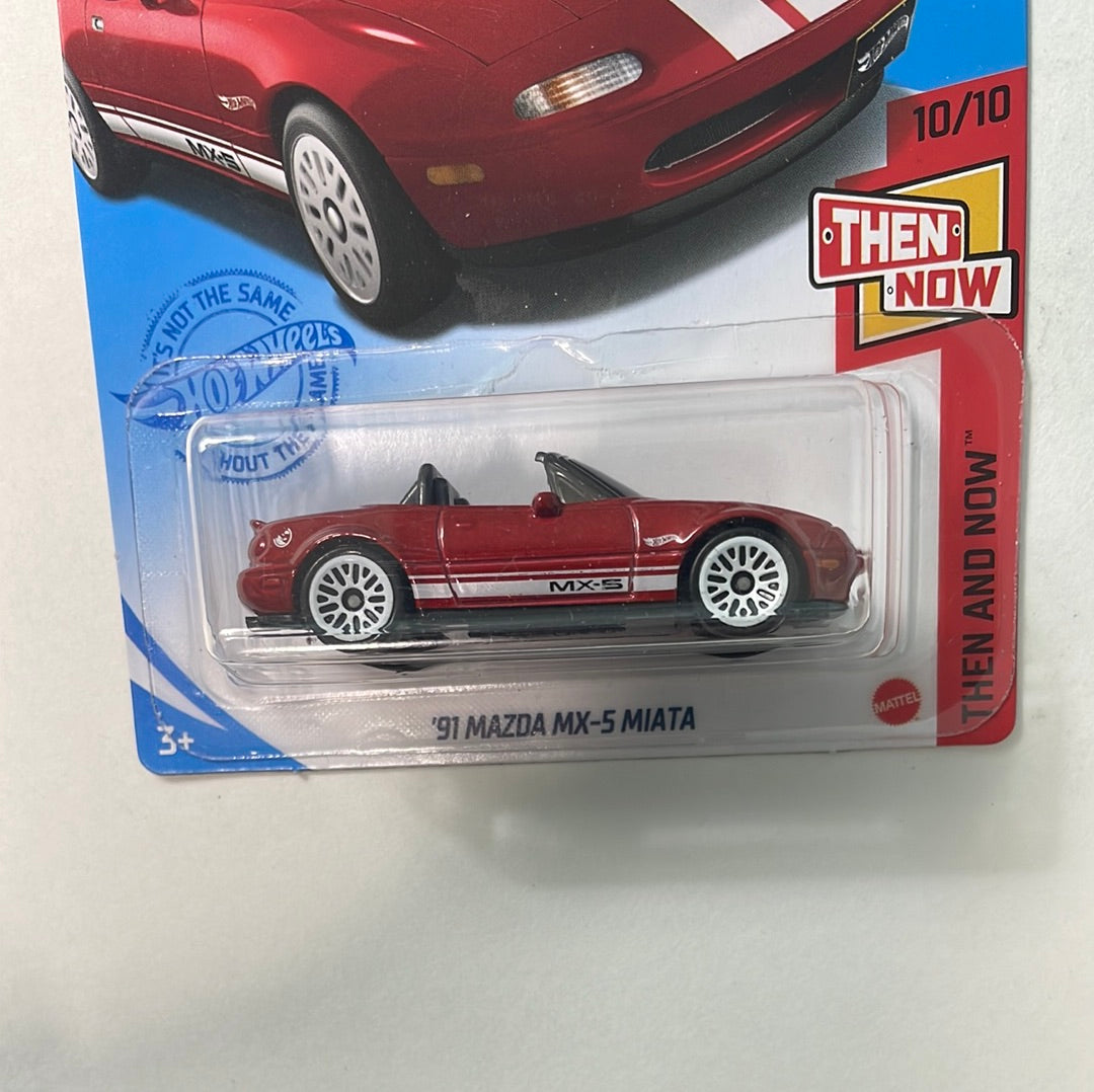 Hot Wheels 1/64 Treasure Hunt ‘91 Mazda MX-5 Miata Red