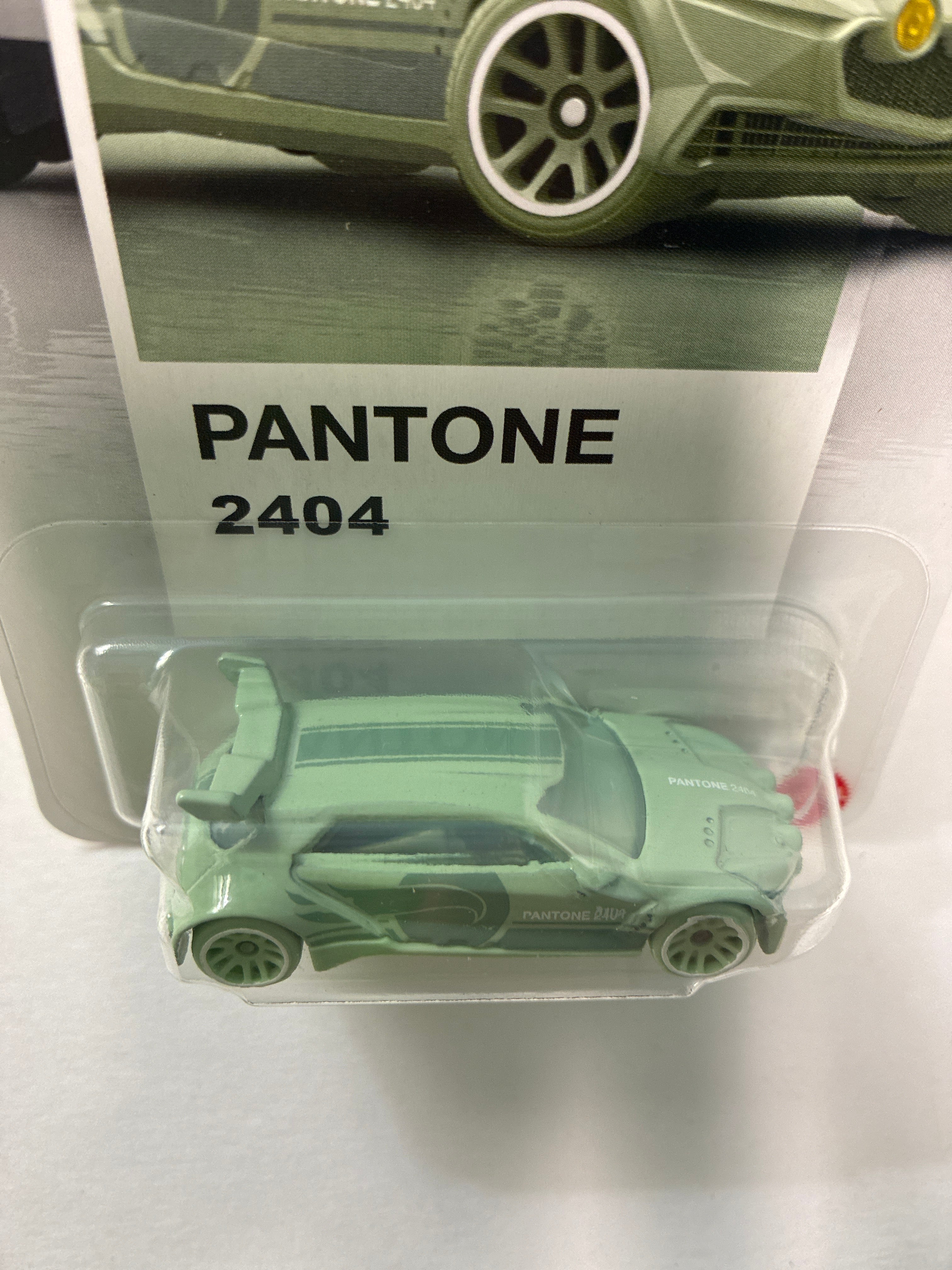 Hot Wheels 1/64 Silver Series Pantone #2404 Rally Finale Green