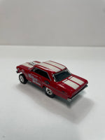 *Loose* Hot Wheels 1/64 Car Culture ‘64 Chevy Nova Gasser Red & White