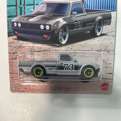 Hot Wheels Pickup Datsun 620 Grey