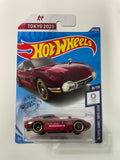 Hot Wheels 1/64 2020 Toyota 2000 GT Tokyo 2020 Red