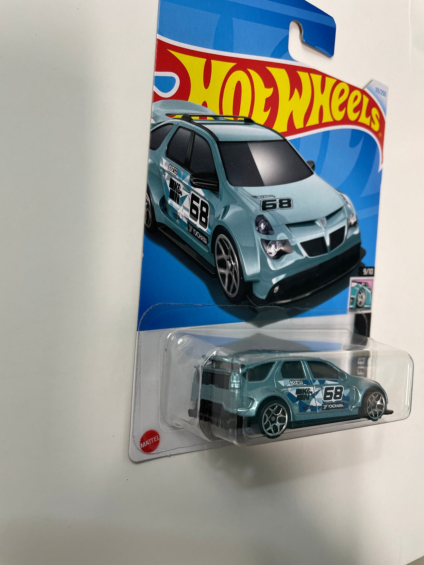 Hot Wheels 1/64 Pontiac Aztek Custom Blue