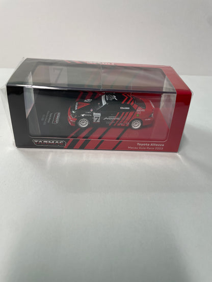 Tarmac Works 1/64 Hobby64 Toyota Altezza Macau Guia Race 2003 #7 - Damaged Box