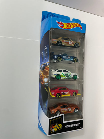 Hot Wheels 1/64 5 Pack Nightburnerz