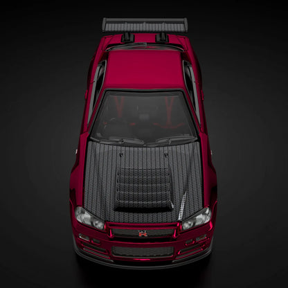 Hot Wheels 1/64 RLC 2024 Selections Car Nissan Skyline GT-R (BNR34) Red