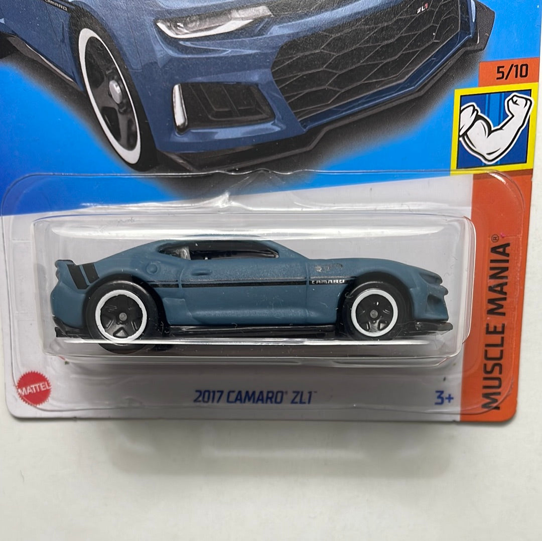 Hot Wheels 1/64 Kroger 2017 Camaro ZL1 Blue