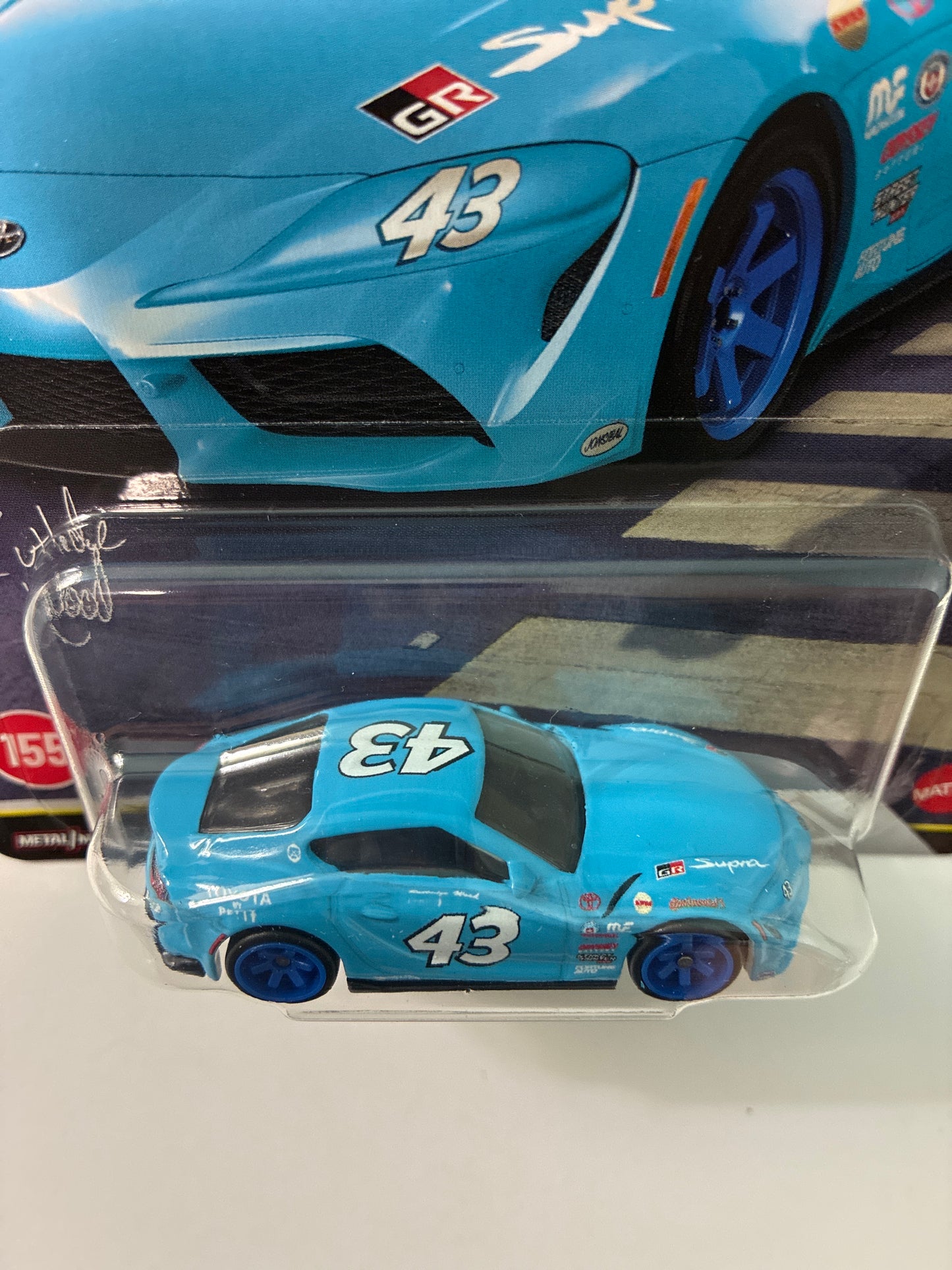 Hot Wheels 1/64 2026 Boulevard Mix H 2021 Toyota GR Supra Blue - JHW34