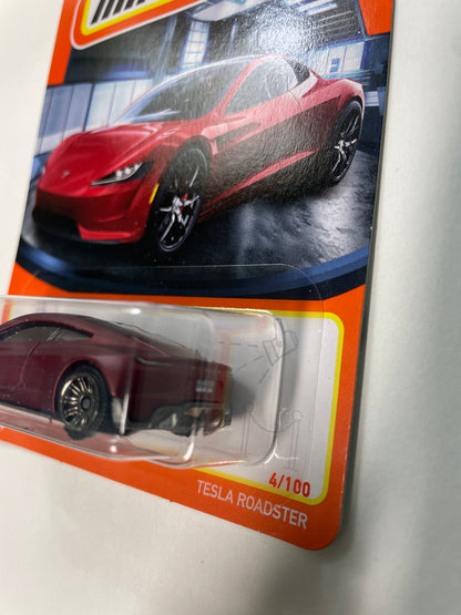 Matchbox 1/64 Tesla Roadster Red