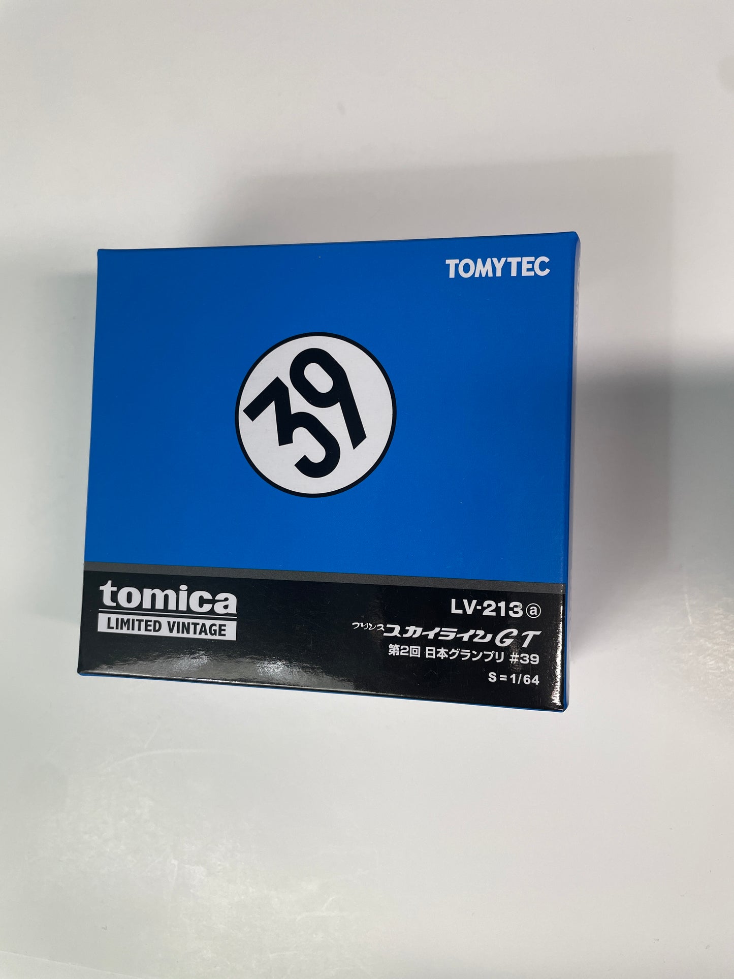 Tomica Limited Vintage Neo 1/64 LV-213a Prince Skyline GT 2Nd Japan Grand Prix #39 Blue