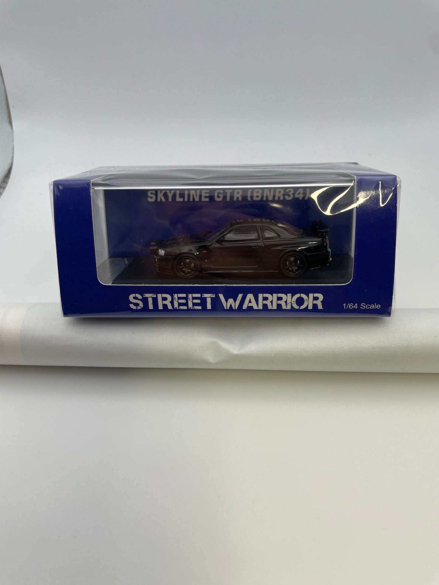 Street Warrior 1/64 Nissan Skyline GT-R BNR34 Z-Tune Drift Black