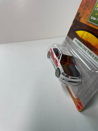Hot Wheels 1/64 2025 39th Annual Collectors Convention Los Angeles ‘99 Honda Civic Type R (EK9) White