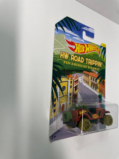 Hot Wheels 1/64 HW Road Trippin’ Roll Patrol Brown & Green