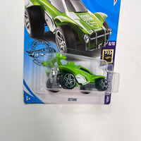 Hot Wheels 1/64 Rocket League Octane Green - Damaged Card