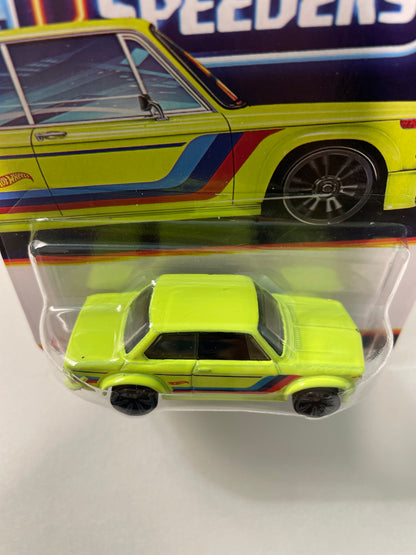 Hot Wheels 1/64 Neon Speeders BMW 2002 Green