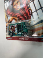 Hot Wheels 1/64 Pop Culture Bread Box Green - Damaged Card