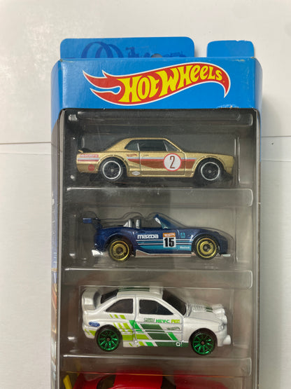 Hot Wheels 1/64 5 Pack Nightburnerz - Damaged Box