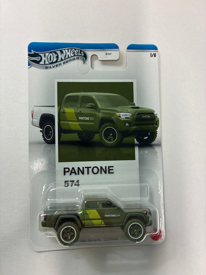 Hot Wheels 1/64 Silver Series Pantone #574 '20 Toyota Tacoma Green - JKY57
