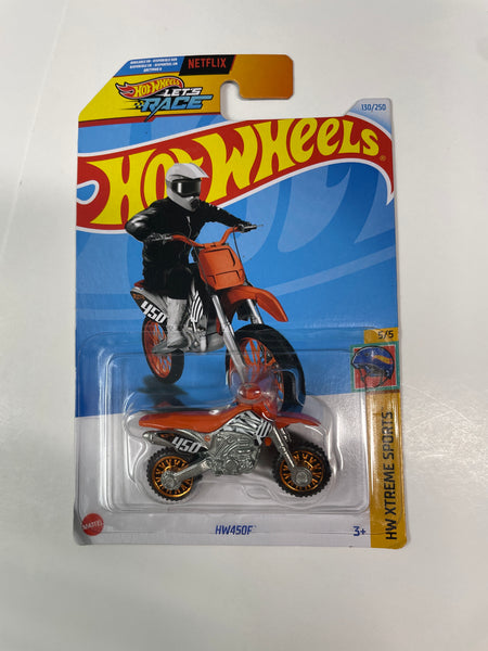 Hot Wheels 1/64 HW450F Orange - Damaged Card