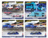 Hot Wheels 1/64 Car Culture Team Transport C Case 2024 Set of 4 (FLF56-957C)