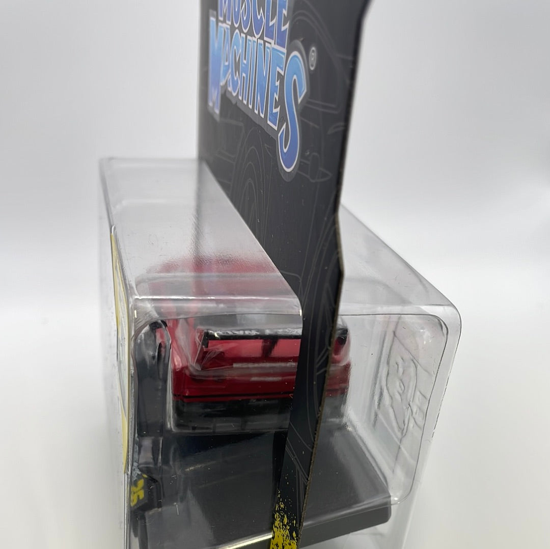Muscle Machines 1/64 Liberty Walk 1999 Nissan Skyline GT-R R34 Red - Damaged Card